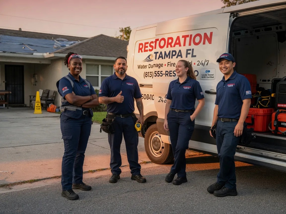 Water Damage Restoration company in Carrollton, TX
